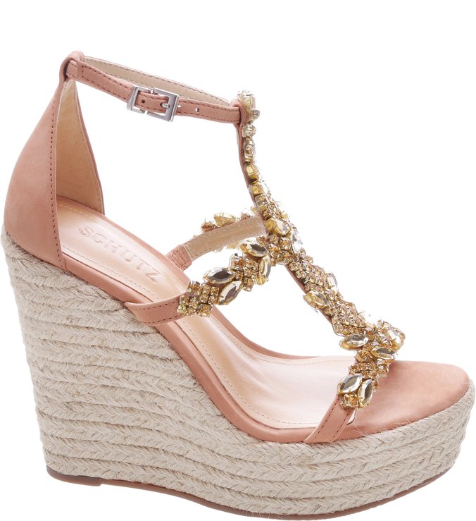 Plataforma Metalic Shine Toasted Nut