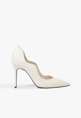 Scarpin Ophelia Couro Branco