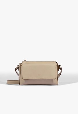 Bolsa Tiracolo Liah Couro Bege