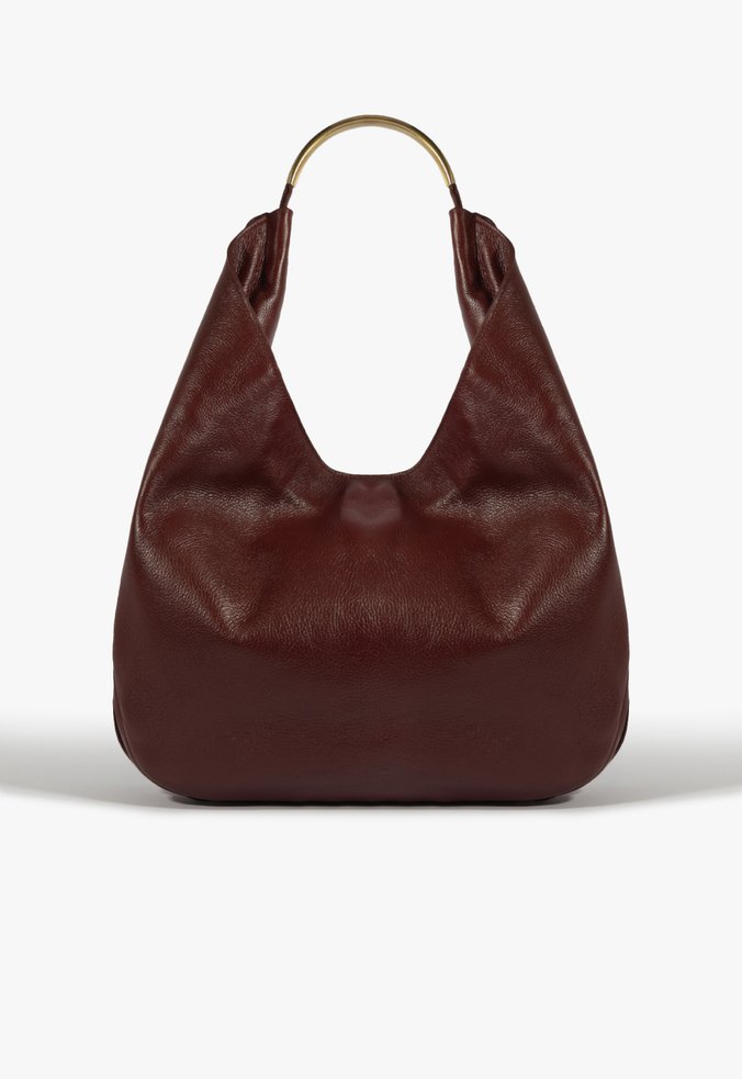 Bolsa Tote Grande Jack Couro Vinho