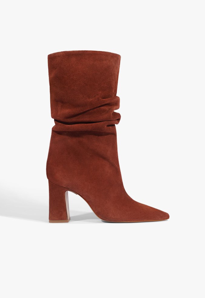 Bota Harriet Camurça Marrom