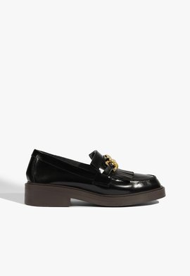 Loafer Laurence Couro Preto