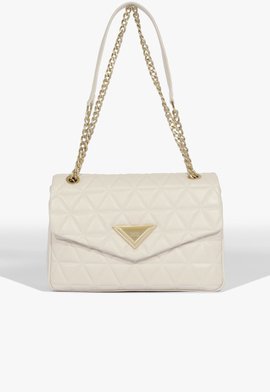Bolsa Grande Tiracolo 944 Matelassê Branca