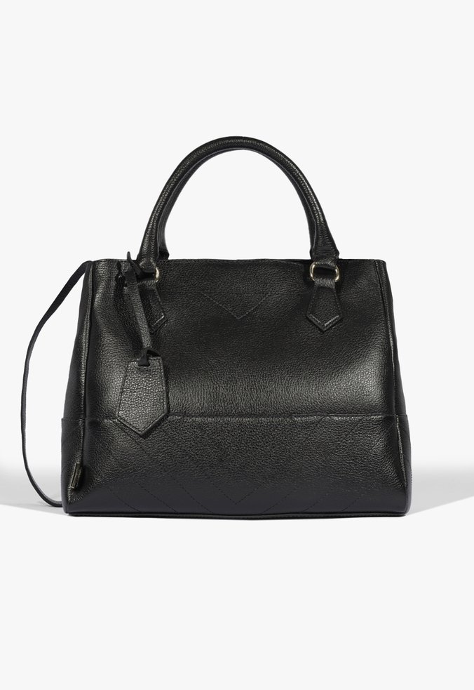 Bolsa couro Preta