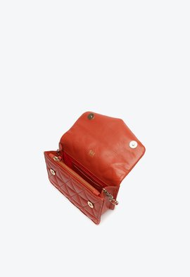 Bolsa Pequena Tiracolo 944 Matelassê Vermelha