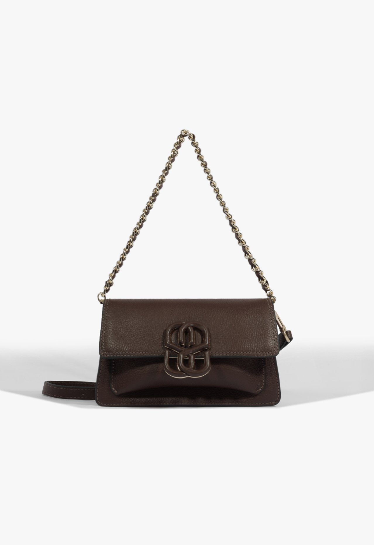 Bolsa Tiracolo de Couro Marrom | Schutz