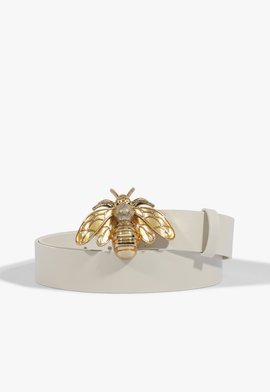 Cinto Believe Couro Branco