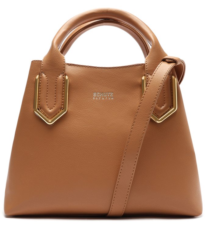 Bolsa Mini Tote Marcele Bege