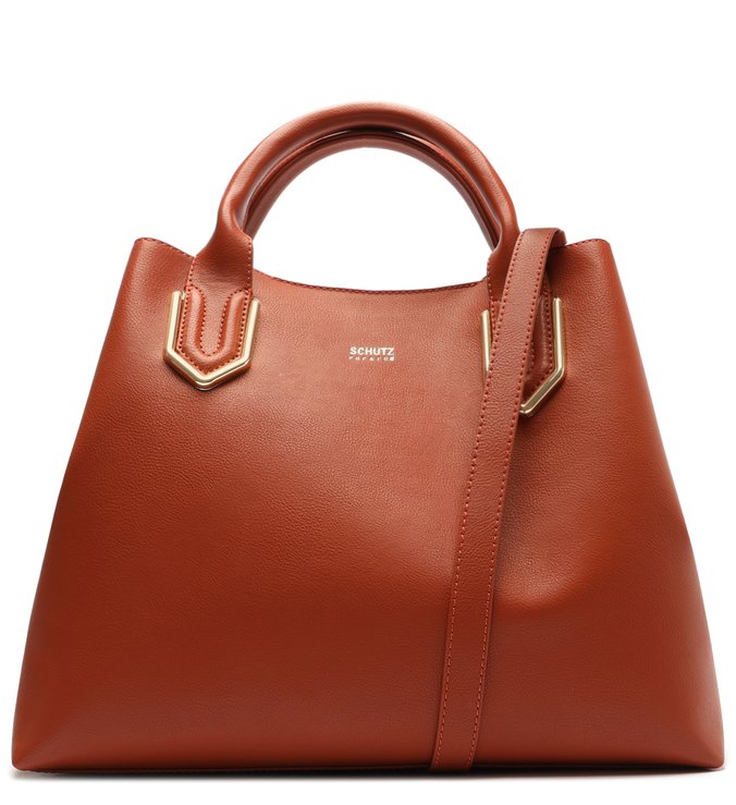 Bolsa Tote Grande Marcele Marrom