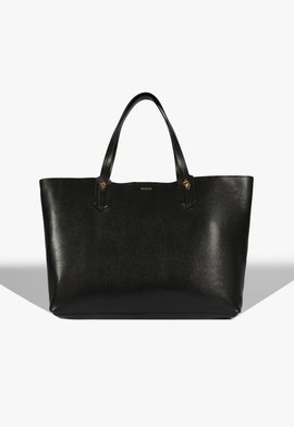 Bolsa Shopping Couro Betsy Preta