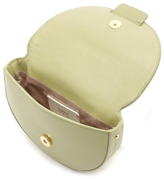 POCHETE BUCKLE WOOD GREEN POCHETE BUCKLE WOOD GREEN
