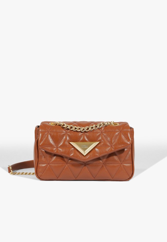 Bolsa Tiracolo Pequena 944 Couro Marrom