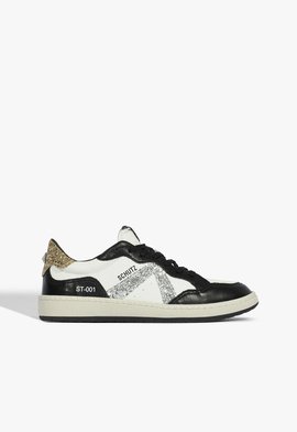 Tênis Schutz ST 001 Couro Glitter Preto