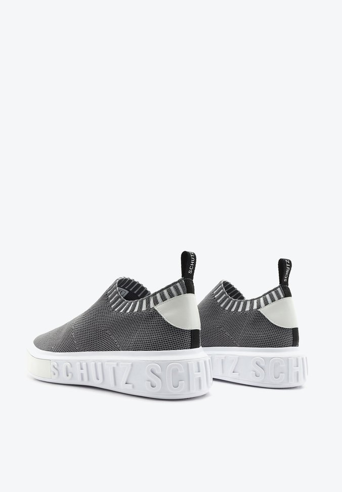 Tênis It Schutz Knit Bold Preto Cinza Tênis It Schutz Knit Bold Preto Cinza