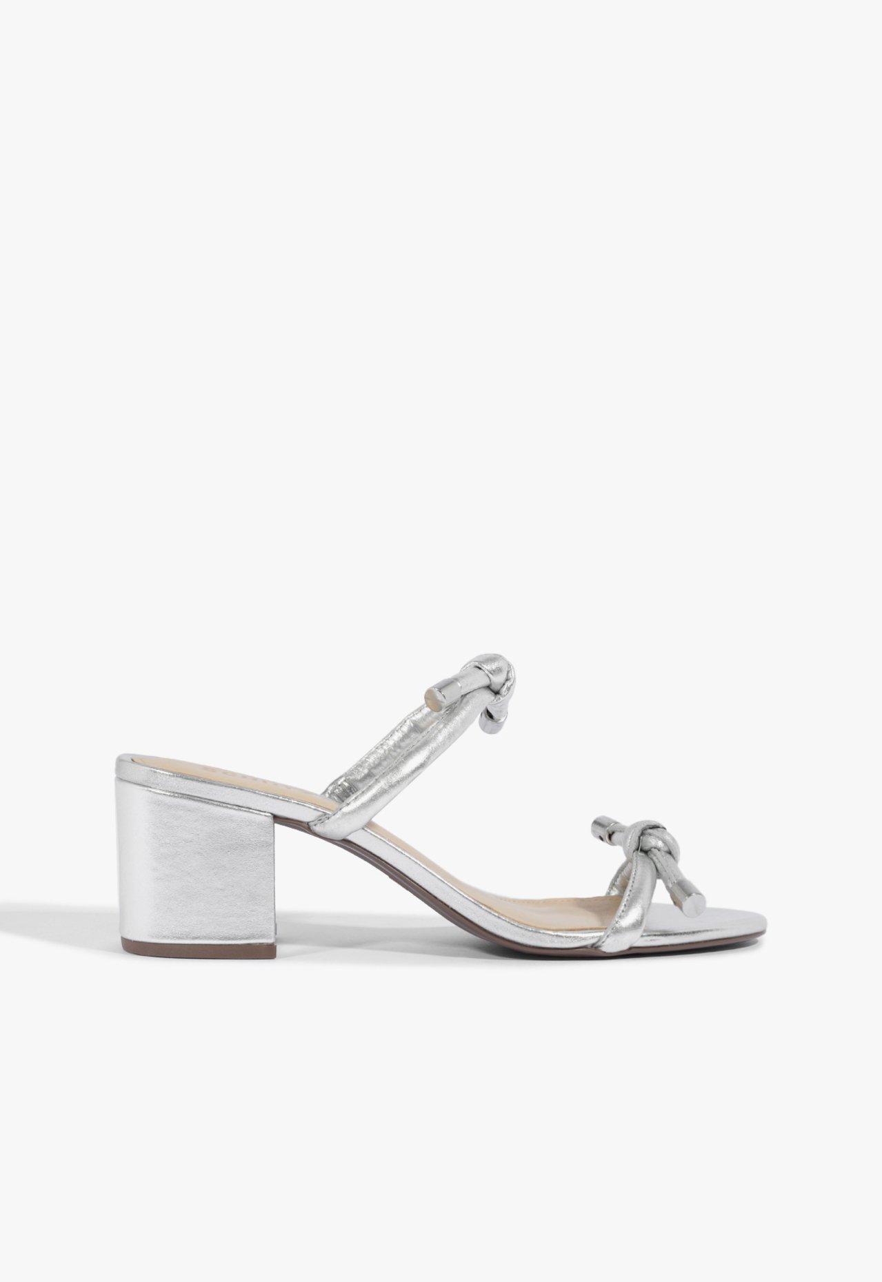 Sandália Tessa Couro Prata | Schutz