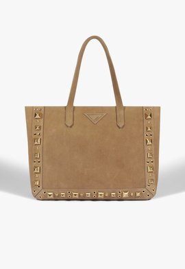 Bolsa Hobo Camurça Bege