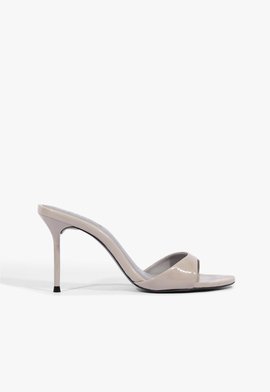 おさる1507080 Tamanco Mule Sally Couro Verde Oliva | Schutz