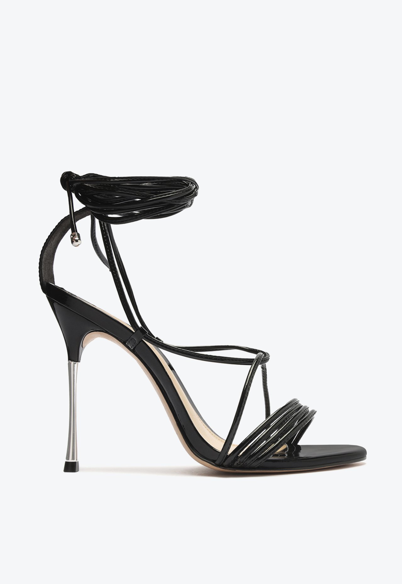 Sandália Adeline Vinil Preta | Schutz