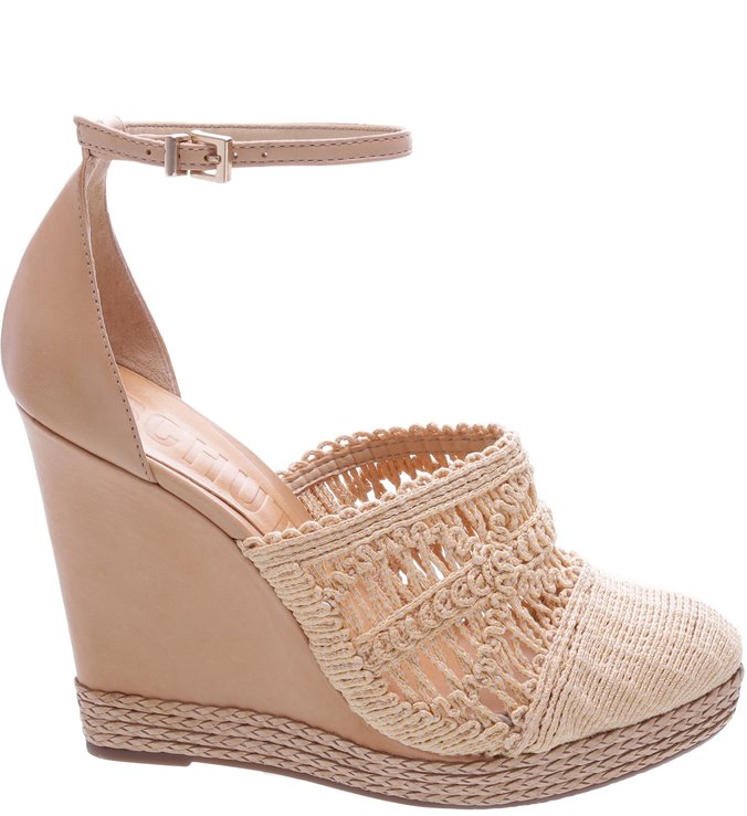 Espadrille Embroidery Natural