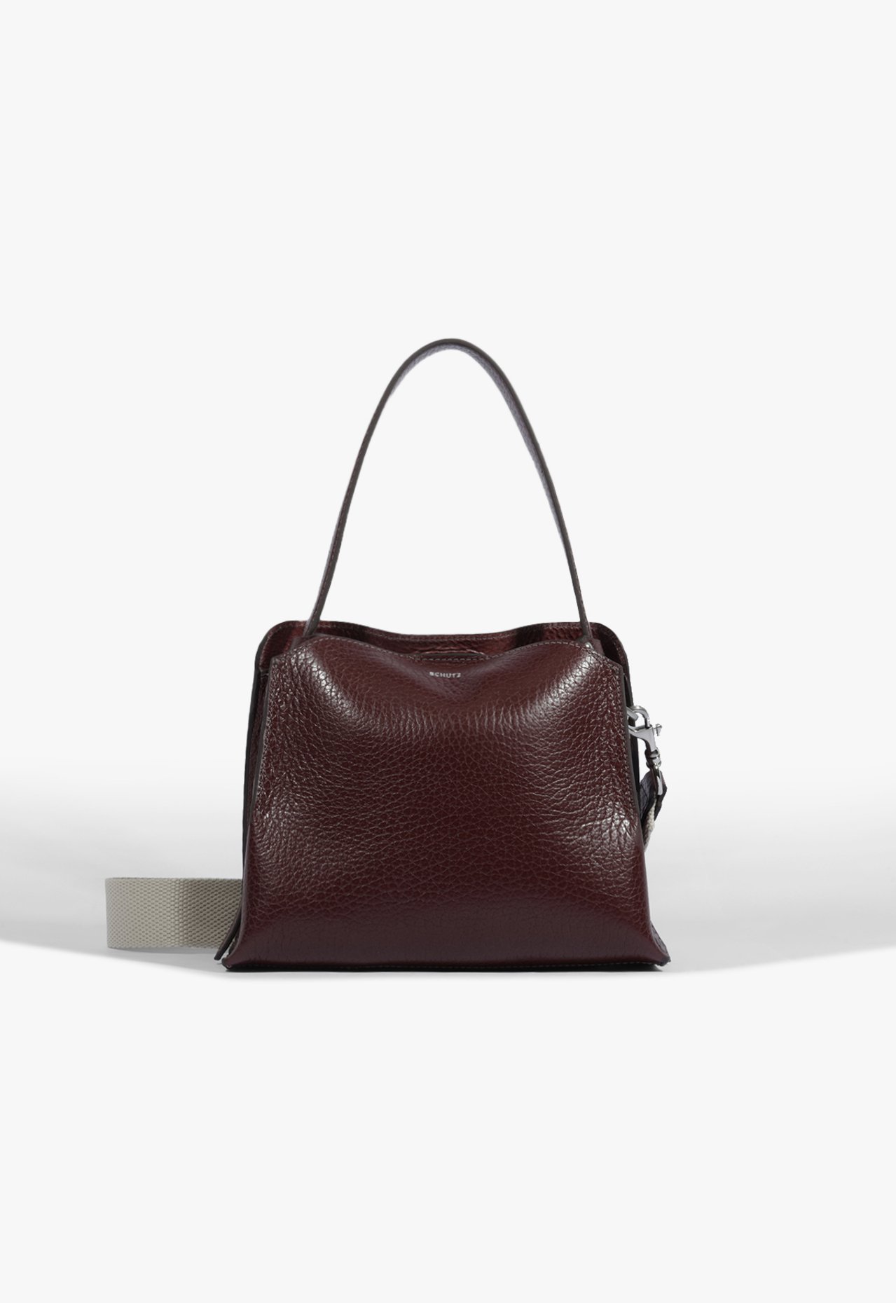 Bolsa Hobo Média Couro Vinho | Schutz