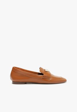 Mocassim Couro Marrom