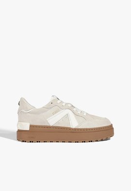 Tênis ST Bold Camurça Bege Branco