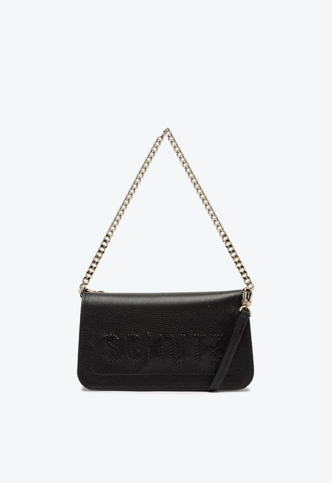 Bolsa Shoulder Couro Schutz Preta
