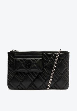 Bolsa Tiracolo Perry Couro Preta