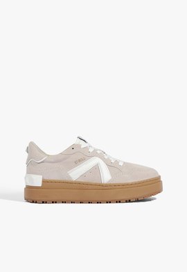 Tênis ST Bold Camurça Bege Branco