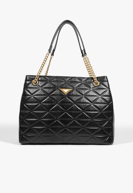 Bolsa Jossie Grande Couro Preta