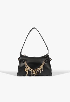 Bolsa Couro Corrente Schutz Preta