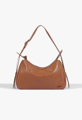 Bolsa Hobo Snooze Couro Marrom