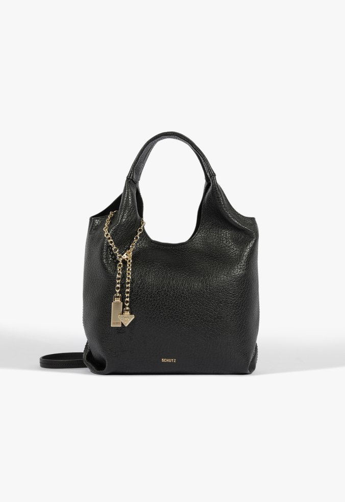 Bolsa Hobo Mini Agnes Couro Cinza