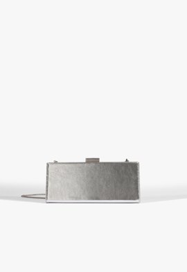 Bolsa Clutch Park Pequena Prata