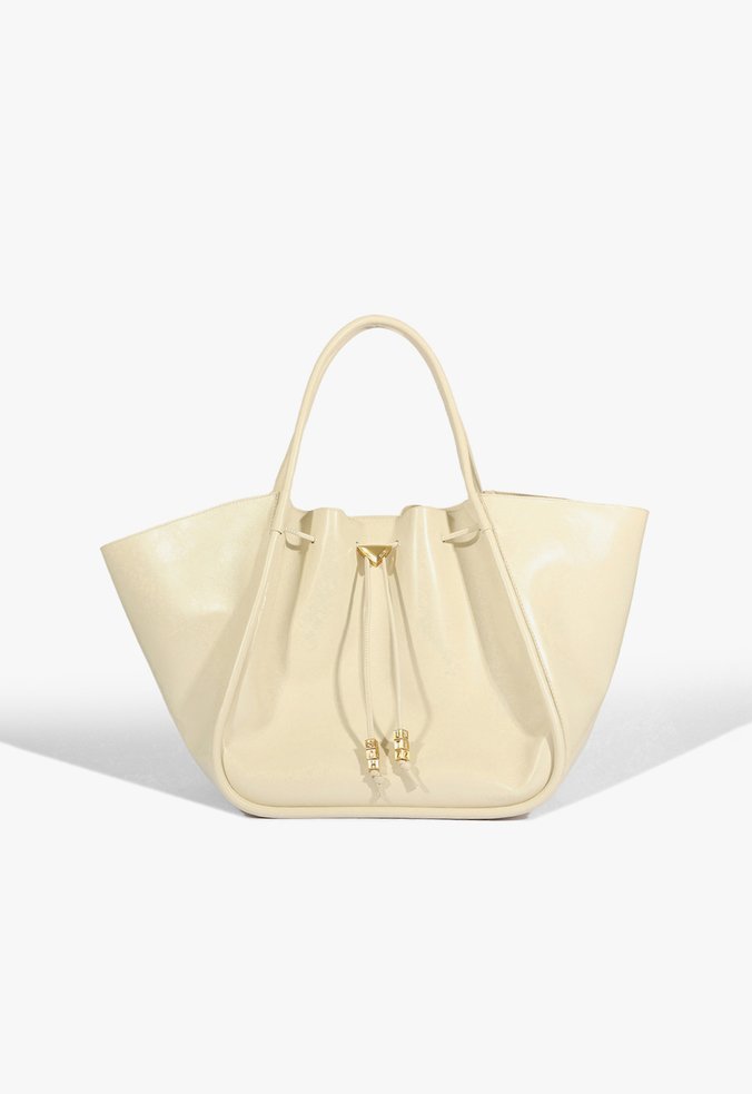 Bolsa Maxi Shopping Jess Couro Branca