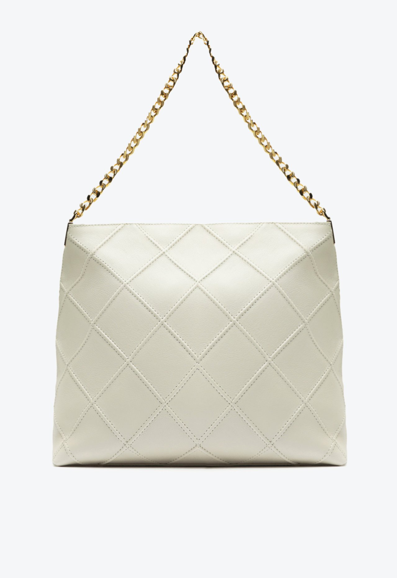 Vista 2 Bolsa Maxi Shoulder Couro Branca Schutz Branco Schutz Branco