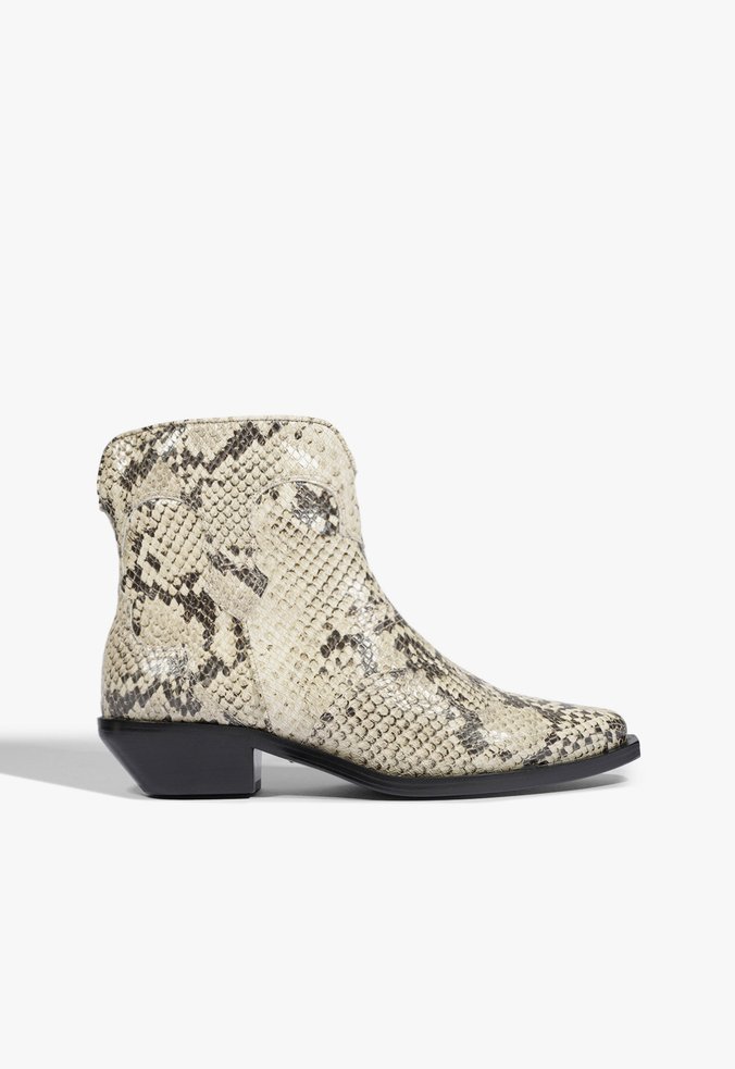 Bota Tennesse Couro Croco Snake