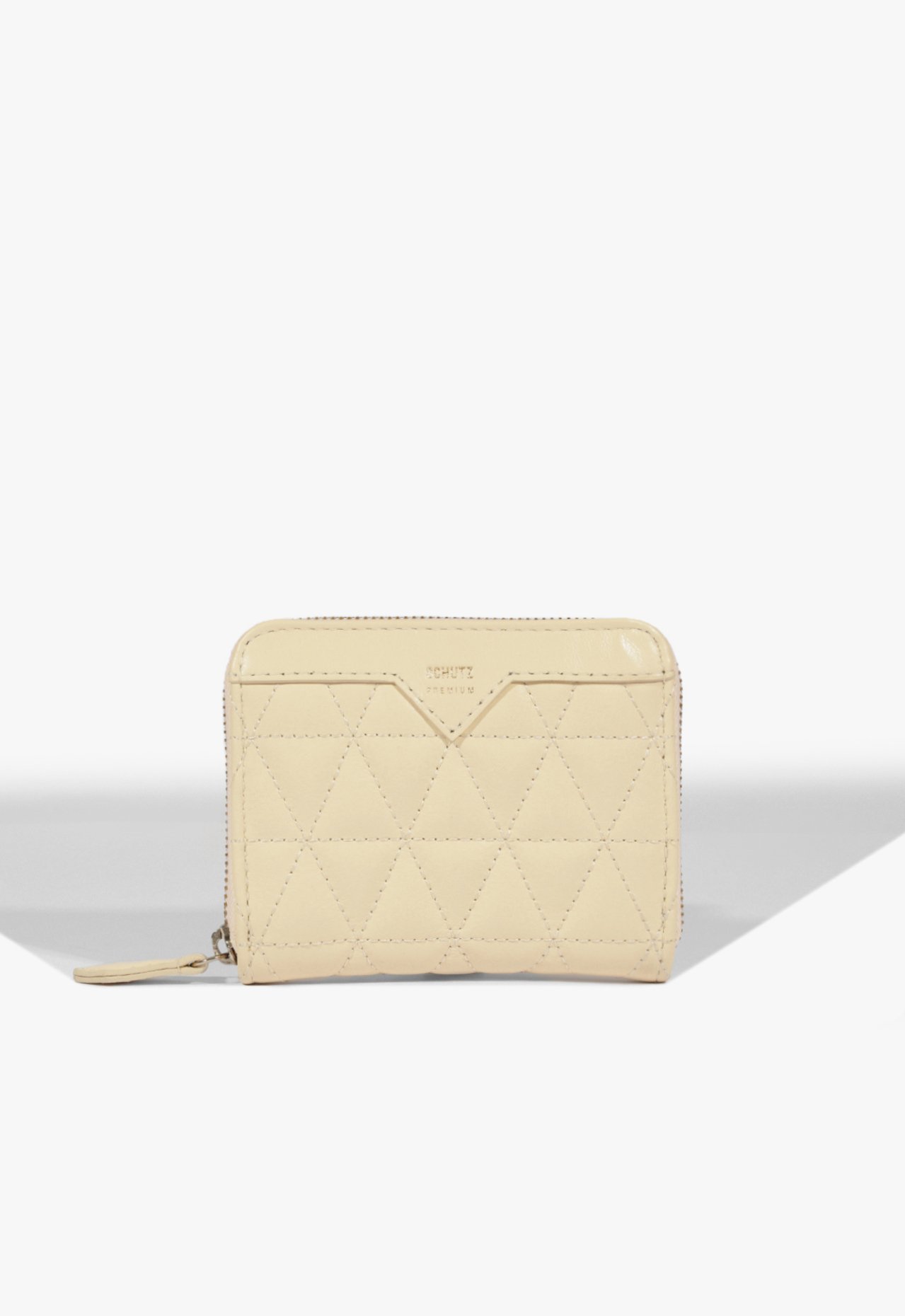 Carteira Pequena 944 Couro Bege | Schutz