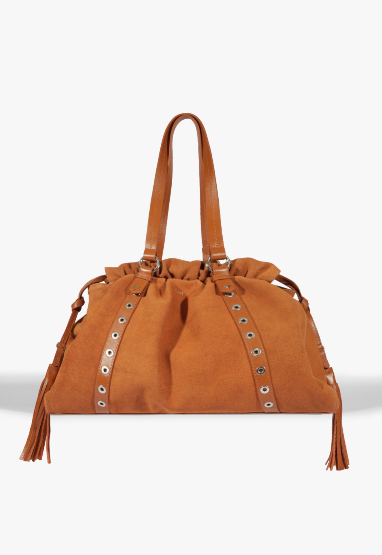 Bolsa Maxi Tote Impact Camurça Marrom | Schutz