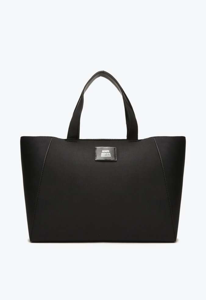 Bolsa Shopping Neoprene Preta