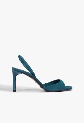Sandália Scarlett Sling Mid Couro Verde