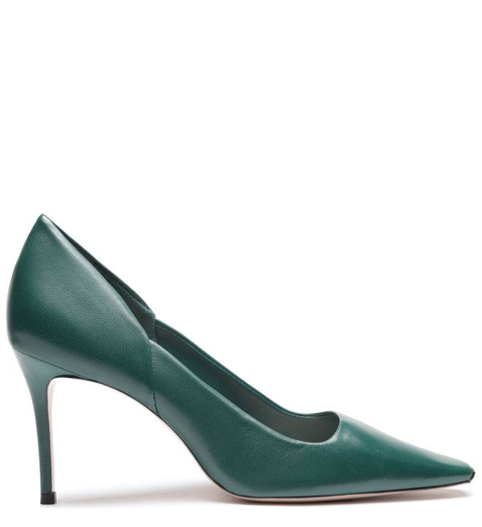 Scarpin New Classic Mid Heel Green