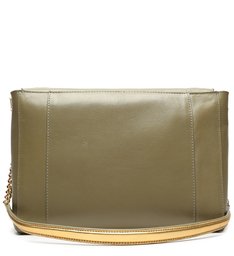 Shoulder Bag Double Face Green/Gold