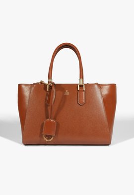 Bolsa Tote Lauren Couro Marrom
