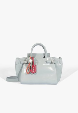 Bolsa Tote Média Heaven Couro Azul Clara