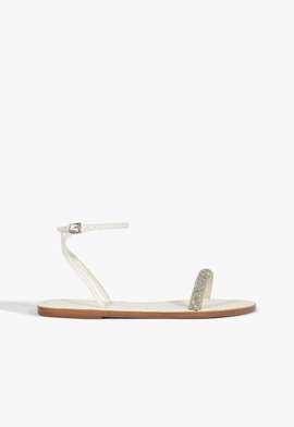 Sandália Rasteira Eve Branca