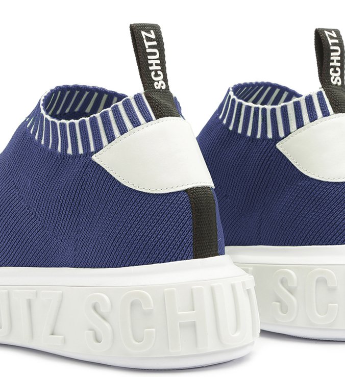 Sneaker It Schutz Bold Knit Blue Sneaker It Schutz Bold Knit Blue