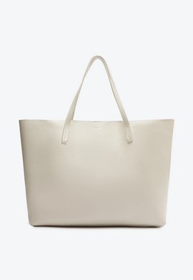 Bolsa Shopping Grande Betty Couro Branca