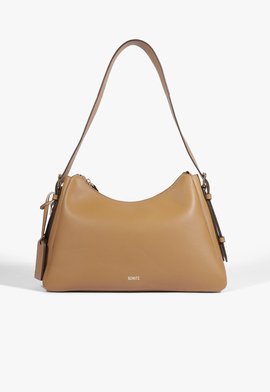 Bolsa Tiracolo Shoulder Drew Média Couro Nude