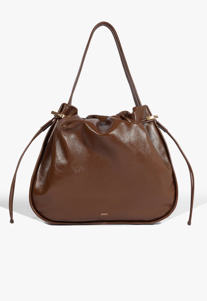 Bolsa Hobo Grande Devin Marrom